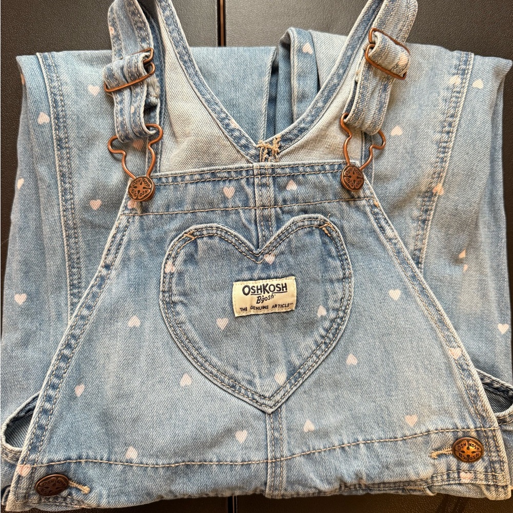 OshKosh B'gosh Light Blue Denim Overalls